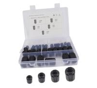 IMIKEYA 30 Pcs Ferrite Core Noise Filter Rings 3.5-13mm Cable Plastic Clips Snap Lock, Nickel-Zinc Anti-Interference Demagnetization Rings for Home Electronics and Audio Cables