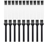 IMIKEYA 30pcs Beard Trimmer Cleaning Brush Set Mini Plastic Clipper Brush for Electronic Shavers with Small Gap Design for Precision Cleaning and Dust Removal