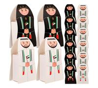 IMIKEYA 30pcs Middle Eastern Eid Festival Candy Boxes Set, Paper Party Chocolate Packaging, Small Biscuit and Candy Boxes for Celebrations