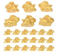 IMIKEYA 30Pcs Miniature Resin Horse Figurines Chinese Zodiac 2026 Year of the Horse Statues for Home Office Garden Lunar New Year Decorations