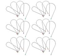 IMIKEYA 32pcs Stainless Steel Electric Roller Clips Replacement Hair Curler Accessories for Hot Roller Pins for Home Travel Use