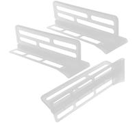 IMIKEYA 3PCS Adjustable Fridge Divider Board Set, Household Refrigerator Drawer Food Partition Plates with Clip, Side Door Divider for Kitchen and Freezer Organization