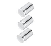 IMIKEYA 3pcs Calibration Weights Set Chrome Plated Weighing Weights for Educational and Laboratory Use High Accuracy Calibration Instrument for Balancing Scales