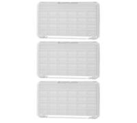 IMIKEYA 3pcs Empty Eyeshadow Palette 24-slot Refillable Makeup Container with Large Capacity Plastic Depotting Tray for Daily Use and Travel Makeup Organiser