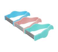 IMIKEYA 3pcs Facial Hair Remover Professional Epilator with Hlps Spring Material Refined Ergonomic Design Portable Skin Protecting Tool for Women Daily Use