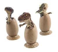 IMIKEYA 3pcs Half Hatching Dinosaur Egg Models Broken Shell Dinosaur Ornament for Home Party Decoration Unique Desktop Adornment