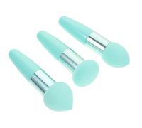 IMIKEYA 3pcs Makeup Applicator Pens Versatile Cosmetic Sponge Brushes for Foundation Blending Premium Quality Comfortable Handle for Daily Professional Use Sharing with Friends Family