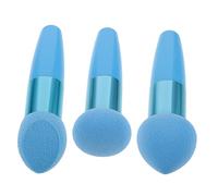 IMIKEYA 3Pcs Portable Makeup Pens Blending Sponges Multi-Purpose Cosmetic Tools for Women for Travel and Wet/Dry Application