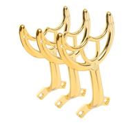 IMIKEYA 3pcs Replacement Ceiling Fan Blade Arm Holders Metal Brackets Stable Support for Home Office Commercial Use Compatible with Various Fan Blades Easy Installation