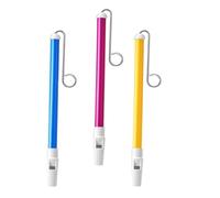 IMIKEYA 3pcs Slide Whistle, Creative Musical Instrument with Smooth Abs and Zinc Alloy Material, for Interest Cultivation and Fun Play