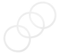 IMIKEYA 3Pcs Sound Bowl Rubber Rings 8.5Cm Diameter Cushions for Tibetan Bowls and Mindfulness Sessions