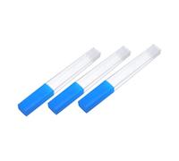 IMIKEYA 3PCS Transparent Thermometer Protective Holder Tubes with Easy Open Caps for Home and Travel Practical Storage for Mouth Thermometers and Acupuncture Tools Convenient Monitoring