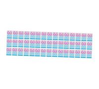 IMIKEYA 3sets Gender Reveal Party Bags Plastic Tote Bags for Shower Decorations for Sweet Treats and Handles for Gender Reveal Celebrations 50pcs*3