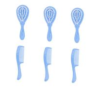 IMIKEYA 3sets Shampoo Comb for Removing Dandruff Boy Girl Bathing Brush Multi-Purpose Brush Comb Kit for Newborn Hair Care