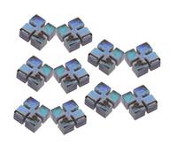 IMIKEYA 4.5mm Abalone Shell Inlay Dots for Guitar Fingerboard 10pcs and Diamond Binding Dots High-Quality Abalone Material for Guitar and Mandolin Makers