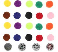 IMIKEYA 4 Sets Alloy Breather Diffuser with Simple Installation and Decor Features, Beautiful and Elegant Mini Essential Oil Air Freshener for Covering, for Everyday Use