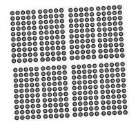 IMIKEYA 4 Sheet Reflective Tracking Dots for High Precision Markers for Accurate Alignment and Mapping Reusable Optical Measurement Points Compatible with Various Scanning Systems