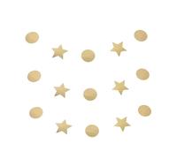 IMIKEYA 4 Strings Star Circle Garland Paper Party Banner Hanging Decoration for Birthday Wedding Graduation Holiday Displays Elegant and Romantic Wall Decor