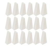 IMIKEYA 40pcs Mini Triangle Makeup Sponges Lightweight Foundation Triangle Sponge for Blush and Eye Shadow on The Go Touchups