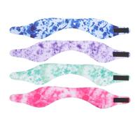 IMIKEYA 4Pcs Adjustable Waterproof Swimming Ear Headbands Ear Protectors Swim Turban for Adults Water Sports Shower Use