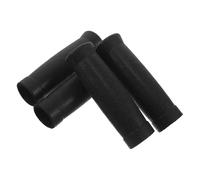 IMIKEYA 4pcs Barbell Grip Sleeves Φ28×125mm Non-skid Plastic Handles for Weightlifting Bar Covers, Replaceable Pull-up Handle Covers for Gym Fitness Equipment