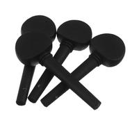 IMIKEYA 4pcs Cello Ebony Handle Tuning Pegs Replacement Imitation Ebony Pegs String Instrument Parts Tuner Keys for Cello