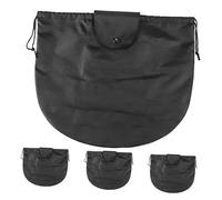 IMIKEYA 4pcs Drawstring Motorcycle Helmet Bags Lightweight Foldable Carrier for Snowboard Ski Dirt Bike Welding Helmets with Spacious Storage