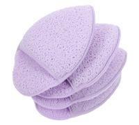 IMIKEYA 4pcs Facial Cleansing Pads Gently Exfoliating Makeup Removal Deep Cleaning Skincare