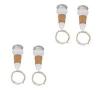 IMIKEYA 4pcs Festival String Light Wine Bottle Cork Lights Changing Lamp Party Decor