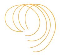 IMIKEYA 4pcs Flexible LED Filament Light Wire 10 Inch 2700k Warm White Soft and Cozy Illumination Fpc Material Lamp Part Accessories for Living Rooms and Commercial Spaces