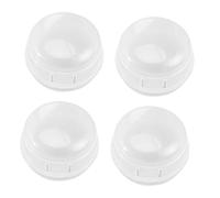 IMIKEYA 4pcs Gas Knob Protective Cover Plastic Kitchen Safety Guard Protection Lock for Stove Knob Covers Use in Kitchen Safety