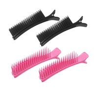 IMIKEYA 4pcs Hair Sectioning Clip for Styling Salon Quality Hair Clamp and Dyeing Accessory