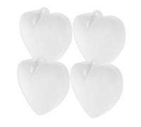 IMIKEYA 4pcs Heavy Heart Balloon Weights Reusable Decorations for Birthday Parties Weddings and Showers Easy Setup Balloon Anchors for Secure Table Centerpieces