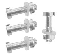 IMIKEYA 4pcs M2.5x10.5 Phono Cartridge Mounting Screws for Record Player Headshell Hardware Turntable Accessories Repair Parts