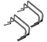 IMIKEYA 4pcs Metal Mattress Slide Stopper Bars, Anti-slip Bedding Holder Clips for Bed Frame, Mattress Retainer Support Bars to Prevent Sliding, Suitable for Secure Bedding Arrangement