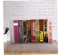 IMIKEYA 4pcs Modern Simple Book Model Simulation Decoration Book Photography Props for Home Office Tea Shop Creative Decoration Random Pattern Random Style