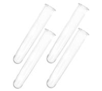IMIKEYA 4pcs PC Test Tube Vase for Flowers Hydroponic Pot Stem Easy to Clean Aesthetic Appeal Event Decor and Home Use