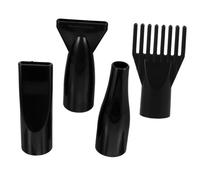 IMIKEYA 4pcs Pet Hair Dryer Nozzle Attachments Set ABS Hair Dryer Diffuser Straight and Round Concentrator Nozzles for Grooming and Styling Universal Fit