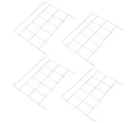 IMIKEYA 4pcs Pigeon Cage Door Iron Bird House Door Sturdy Construction Easy Installation Accessory and Bird Loft Use