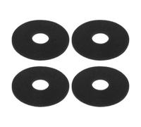 IMIKEYA 4pcs Replacement Sponges Salt Sugar Container Bartender Tool Quick Stain Removal Easy Replacement Black Sponge for Bars Setting Cocktail Garnish