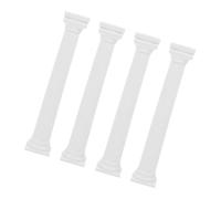 IMIKEYA 4Pcs Roman Column Cake Pillars Plastic Stand for Multi-Tier Cake Display for Wedding and Birthday Celebrations
