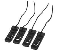 IMIKEYA 4pcs Snap-type Nylon Surfboard Fin Clips for Surf Bar and Seat Board, Increase Direction and Stability, Paddle Board Accessory for Beach Surfing