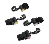 IMIKEYA 4pcs Stroller Hanging Hooks Kit Rotatable Buggy Hooks Pram Carabiner for Car