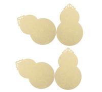 IMIKEYA 4pcs Tai Sui Amulet Cards for Lunar Year Chinese Feng Shui Luck Charms with Symbol of Protection and Harmony Traditional Cultural Heritage Design