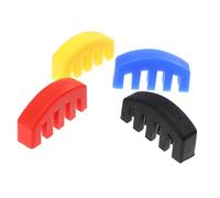 IMIKEYA 4pcs Violin Mute Rubber Practice Silencers for Fiddles Sordine Devices Wear-resistant Violin Mute for Practice