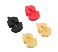 IMIKEYA 4pcs Violin Practice Mute Rubber Fiddle Silencer Musical Instrument Accessories for Violin Practice Silencers