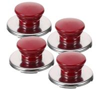 IMIKEYA 4pcs Whistling Kettle Replacement Knobs Compatible Lid Knobs for Electric Tea Kettles and Easy to Install Kitchen Accessory