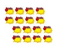 IMIKEYA 50 Pcs English Explosion Price Tags Commodity Price Signs Advertising Labels for Supermarket Fruit