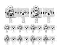 IMIKEYA 50 Sets Aaa Battery Spring Plates for Battery Holder Iron Material with Corrosion Resistance and Easy Integration Projects