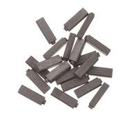 IMIKEYA 50pcs Electric Motor Carbon Brushes 17x6x3mm Precision Fit Carbon Material Replacement for Hair Dryer Motor with Universal Compatibility for Salon and Home Use